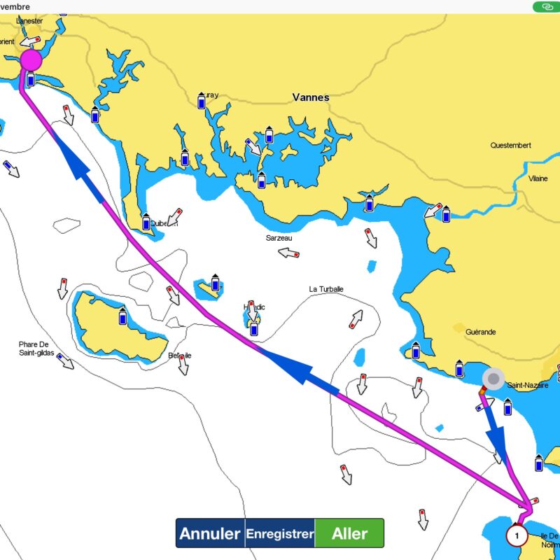 PORNICHET ==> LORIENT    (4 JOURS)